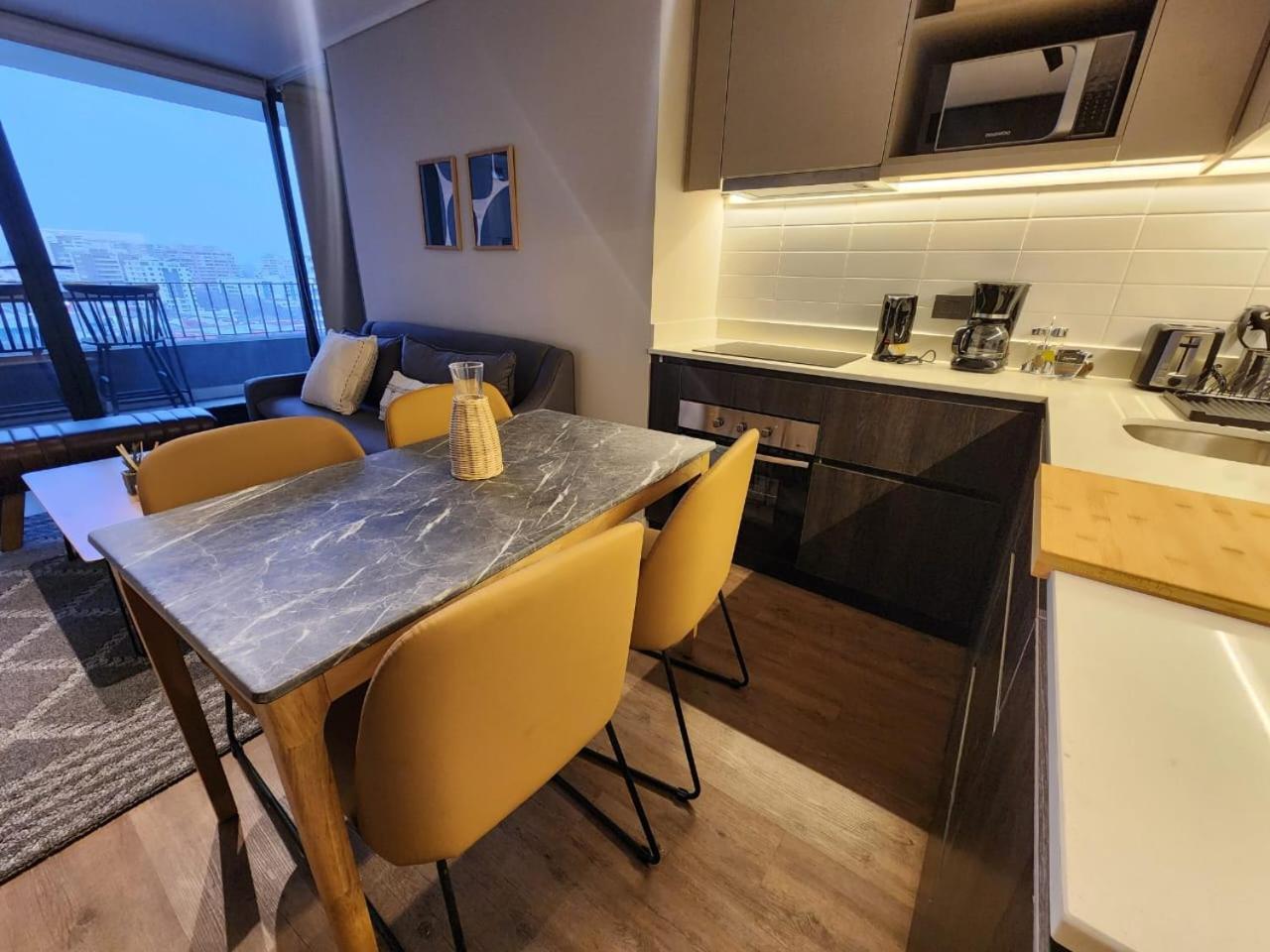 Hom I Inmejorable Depto 4pax 2d2b En Nunoa Appartamento
